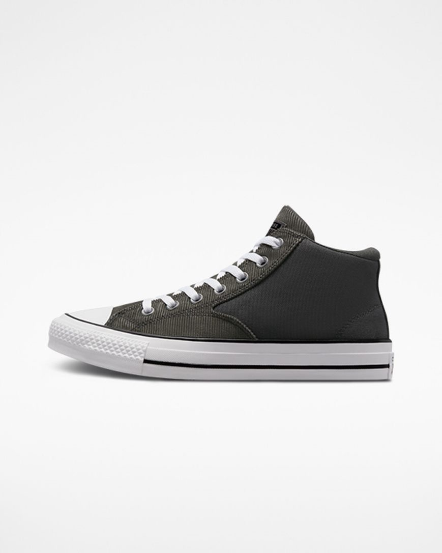 Pánské Boty Vysoké Converse Chuck Taylor All Star Malden Street Workwear Šedé Černé Bílé | CZ 31CDG35